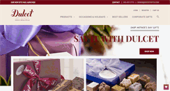 Desktop Screenshot of dulcetgiftbaskets.com